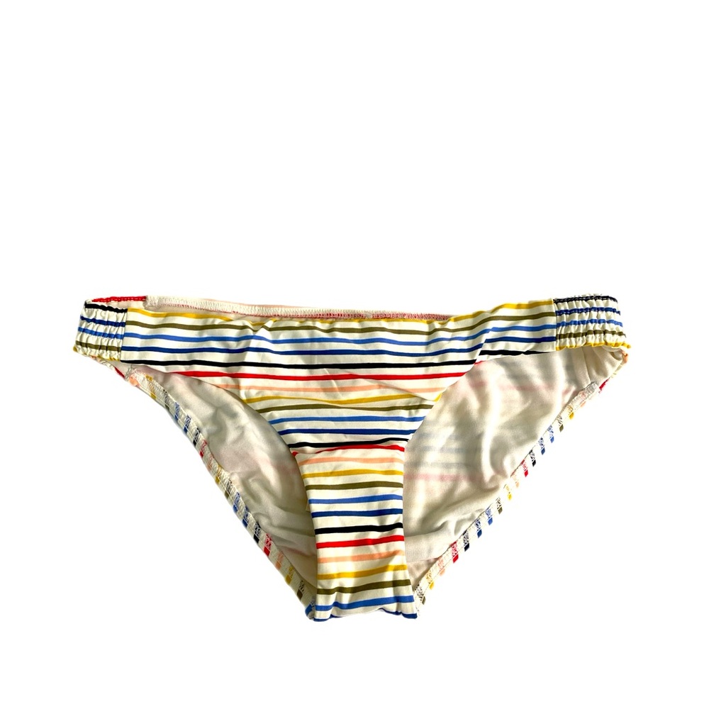 Billabong Womens Gimme Sun Lowrider Bikini Bottom Multicolor Stripes NWT Size S